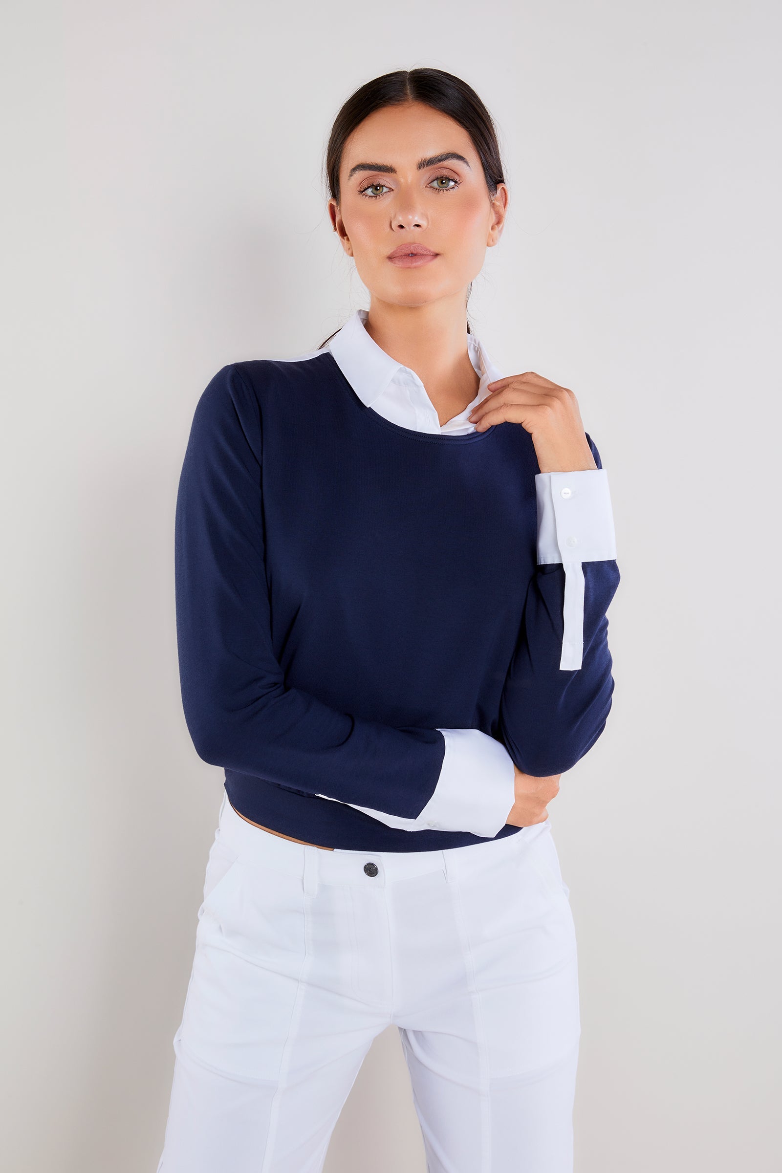 Navy/White||