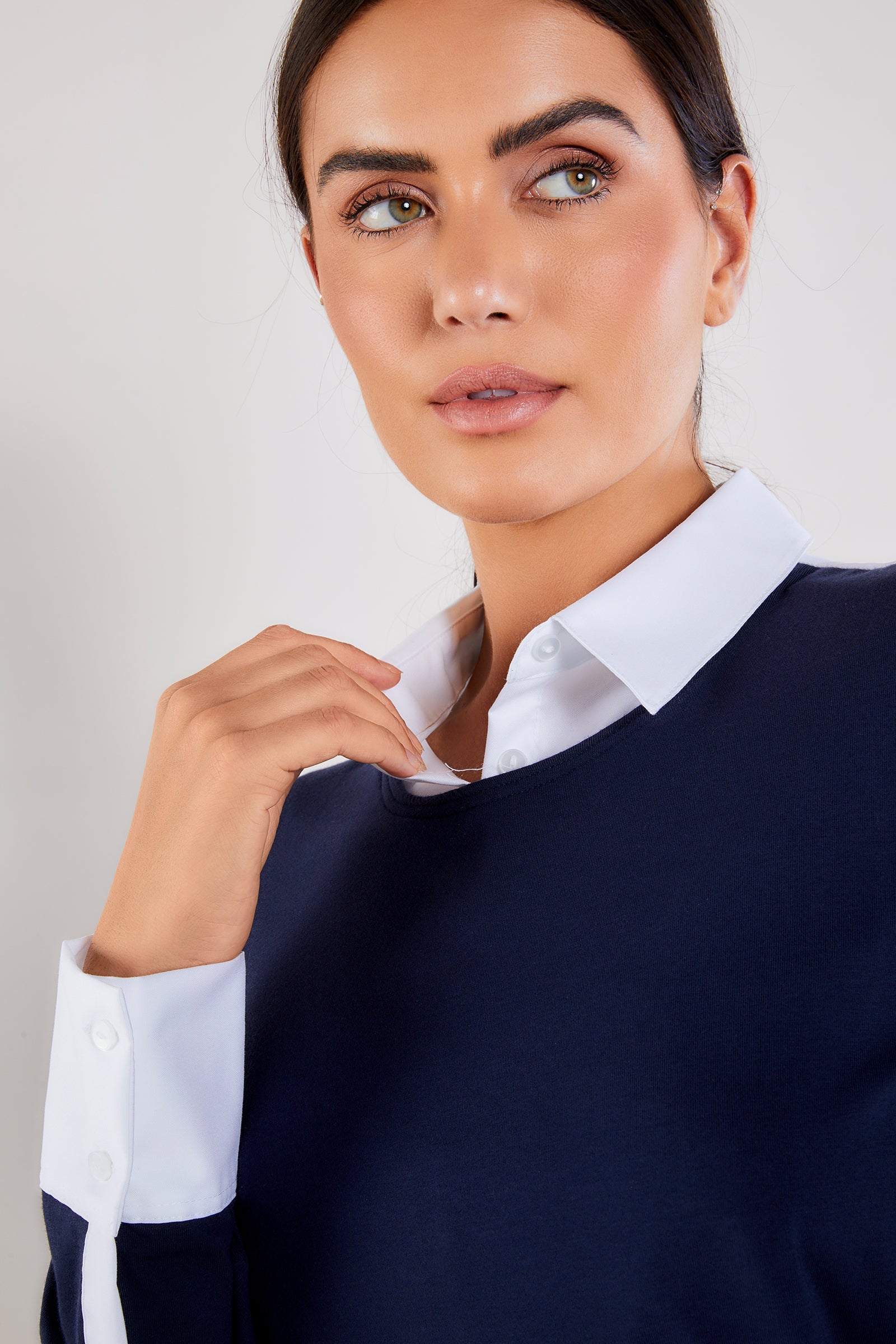 Navy/White||