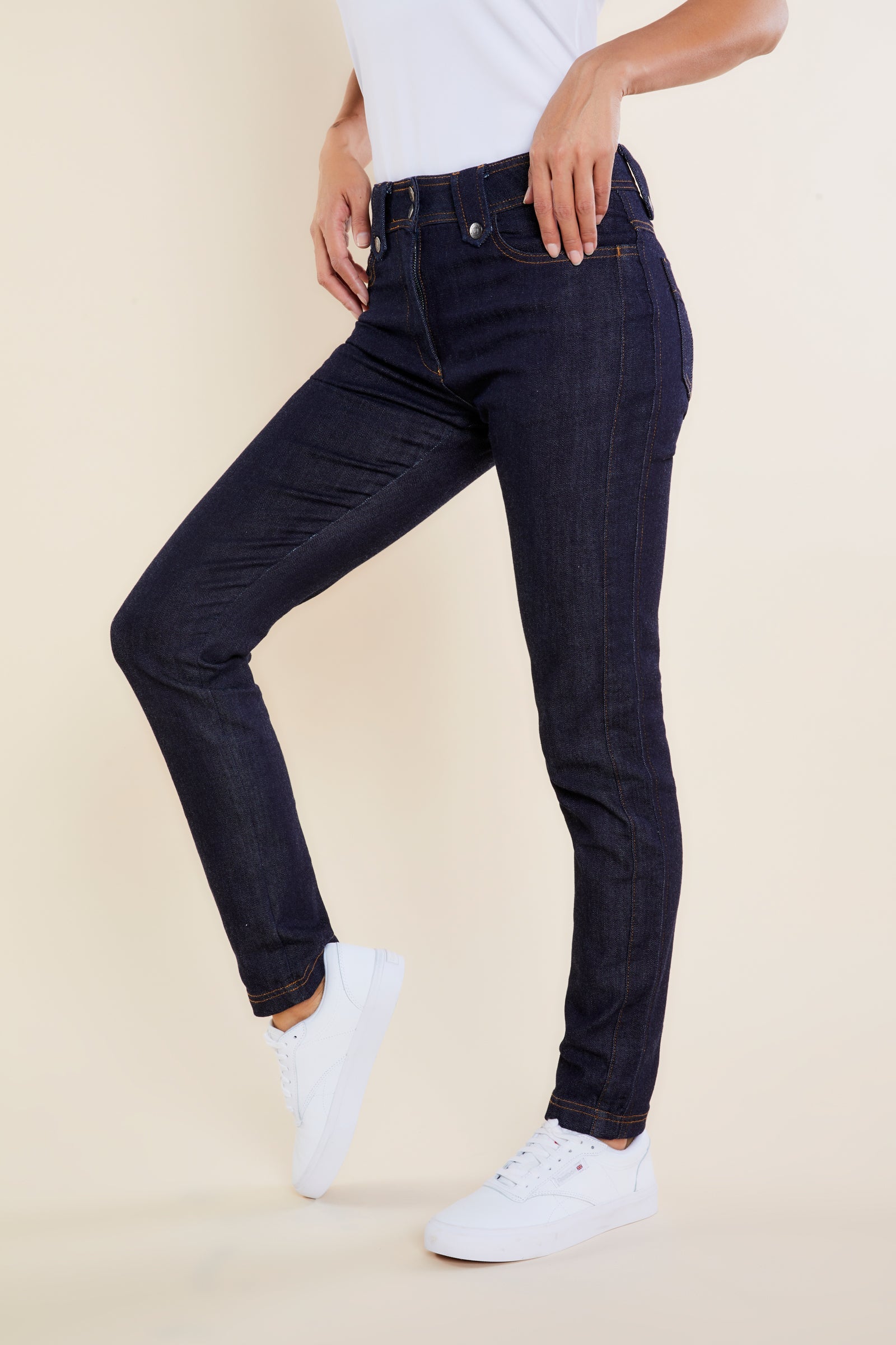 Dark Wash Denim || Skyler Denim Pant