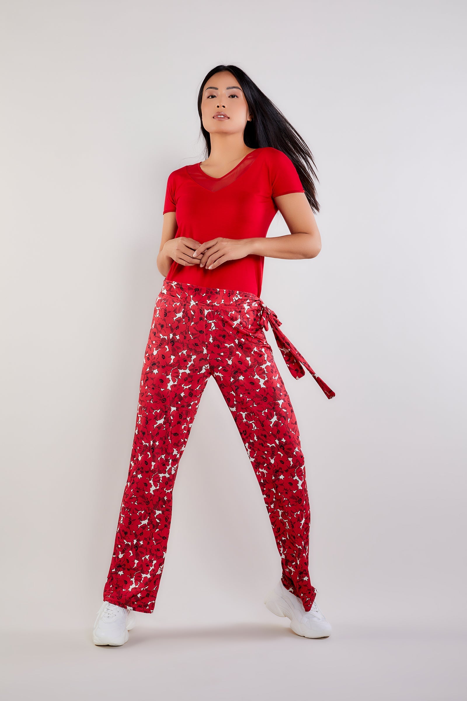 Poppy Floral Print || Moana Printed Pant