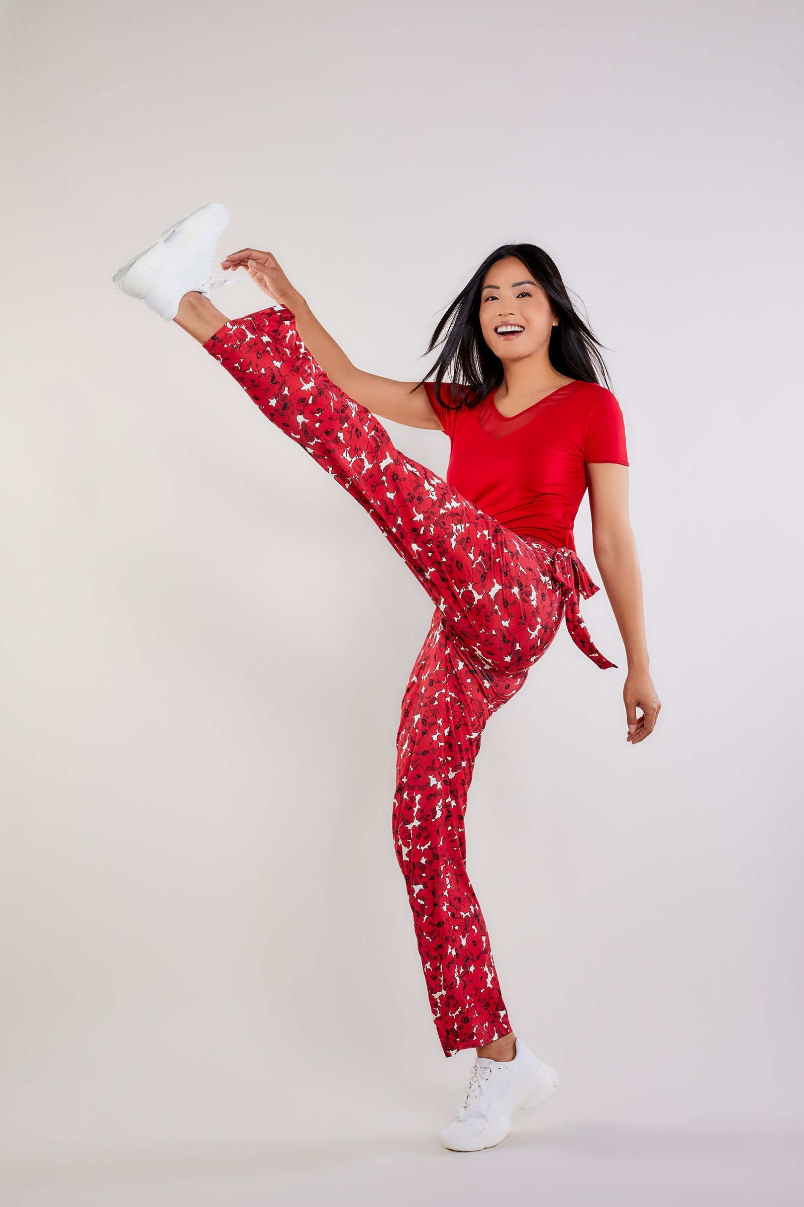 Poppy Floral Print || Moana Printed Pant