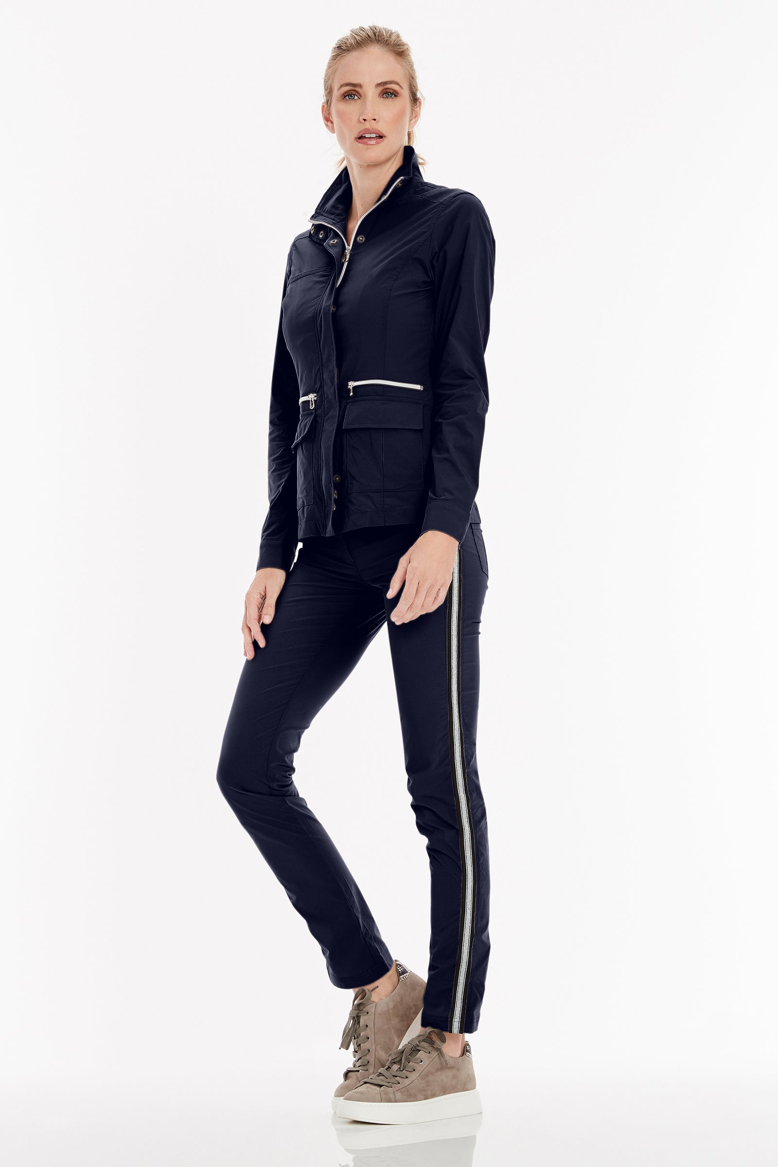 navy-with-silver-stripe||