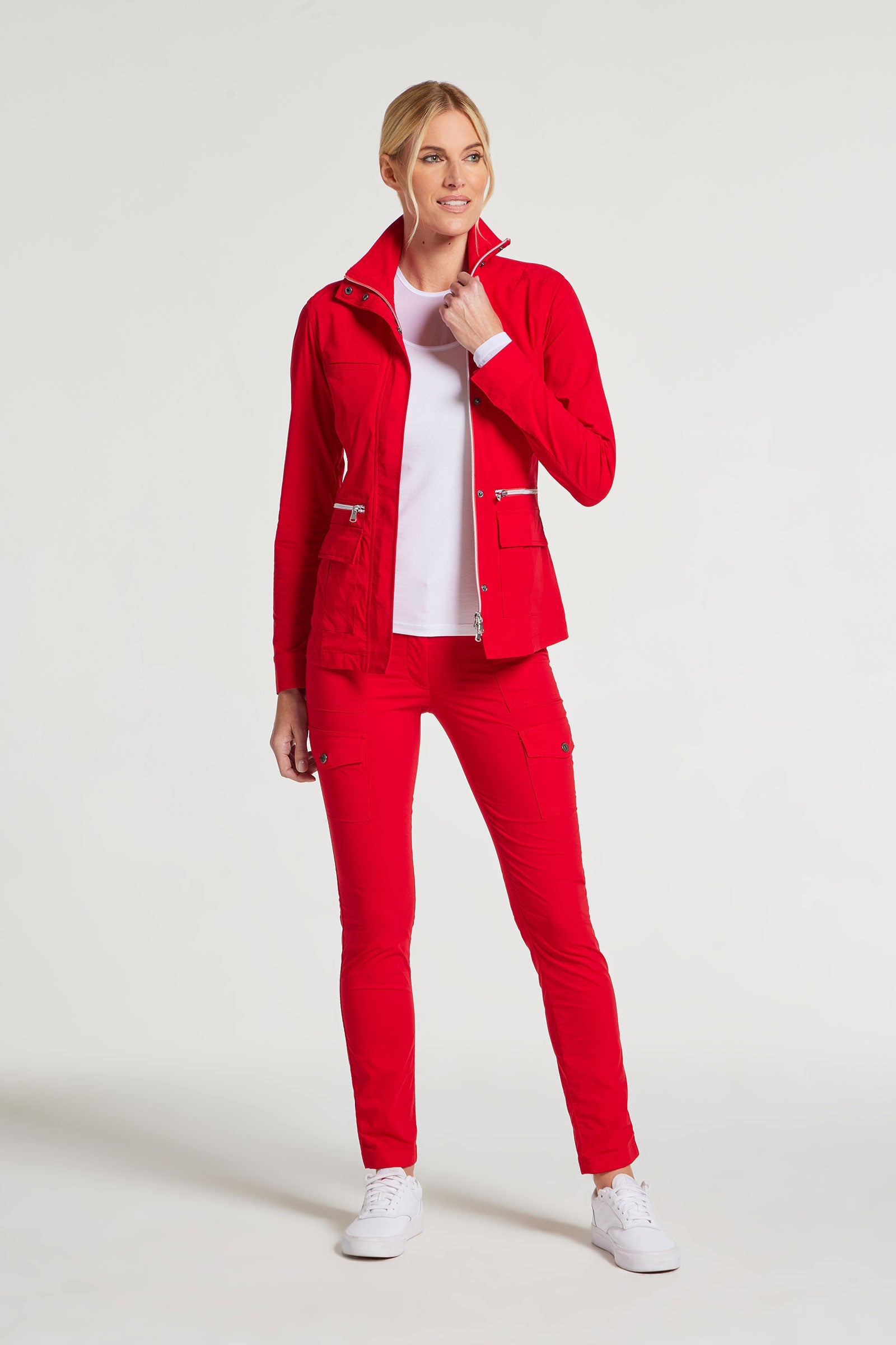 ATOMIC RED|| Summer Kenya Jacket