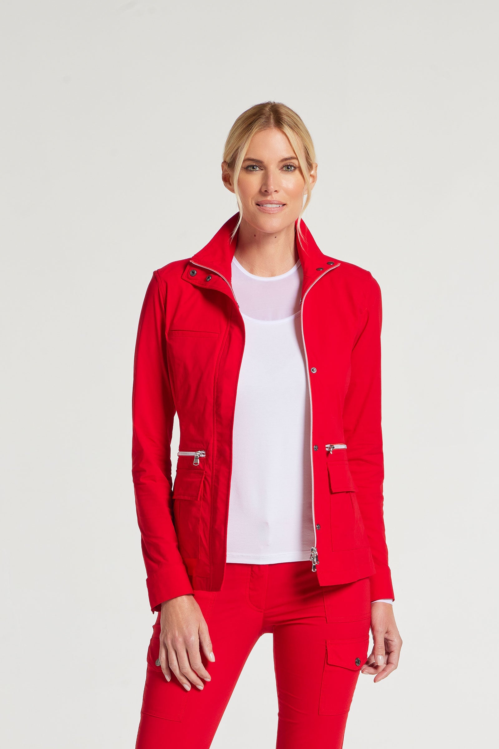 ATOMIC RED|| Summer Kenya Jacket