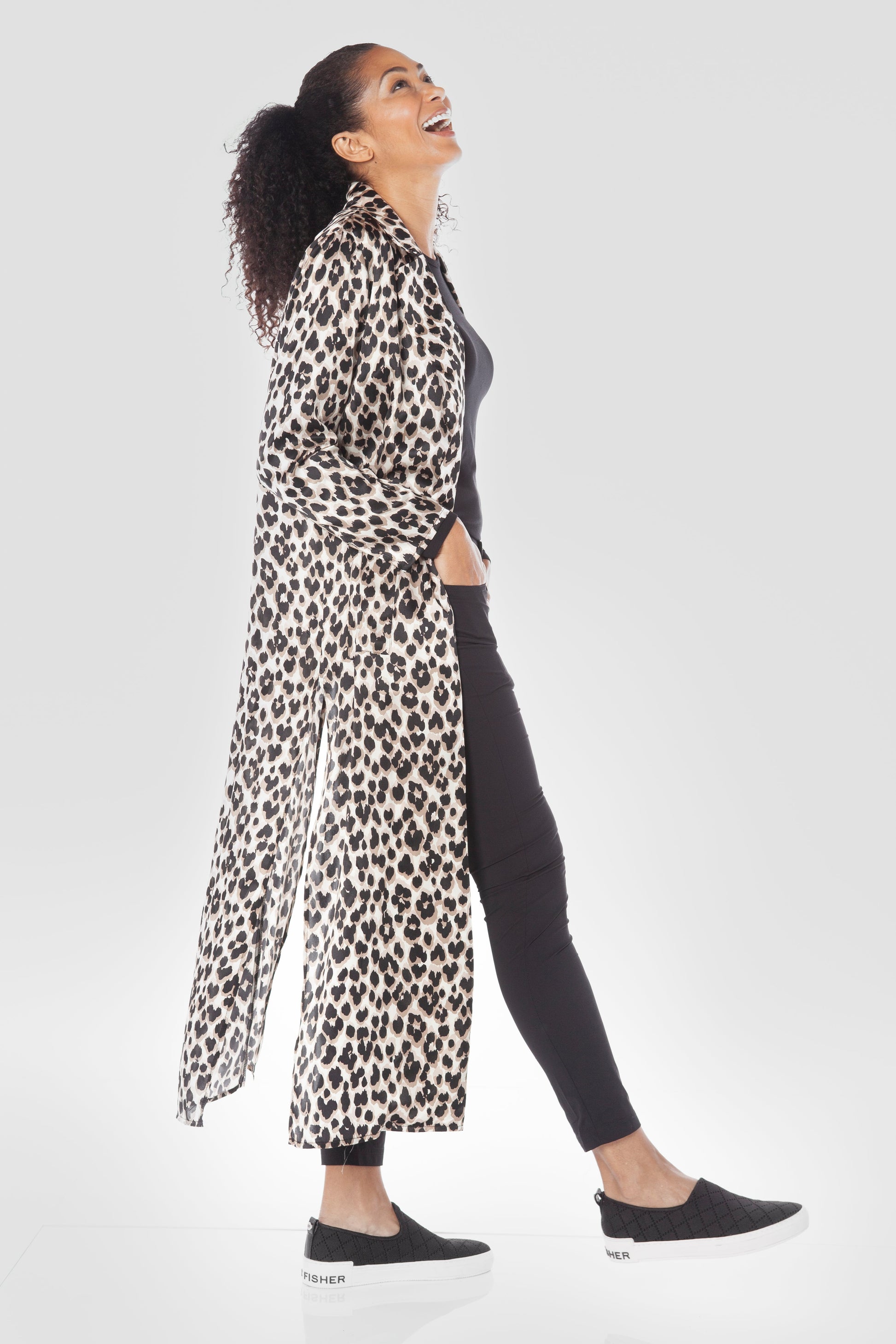 Abstract Cheetah Print || Lulu Duster