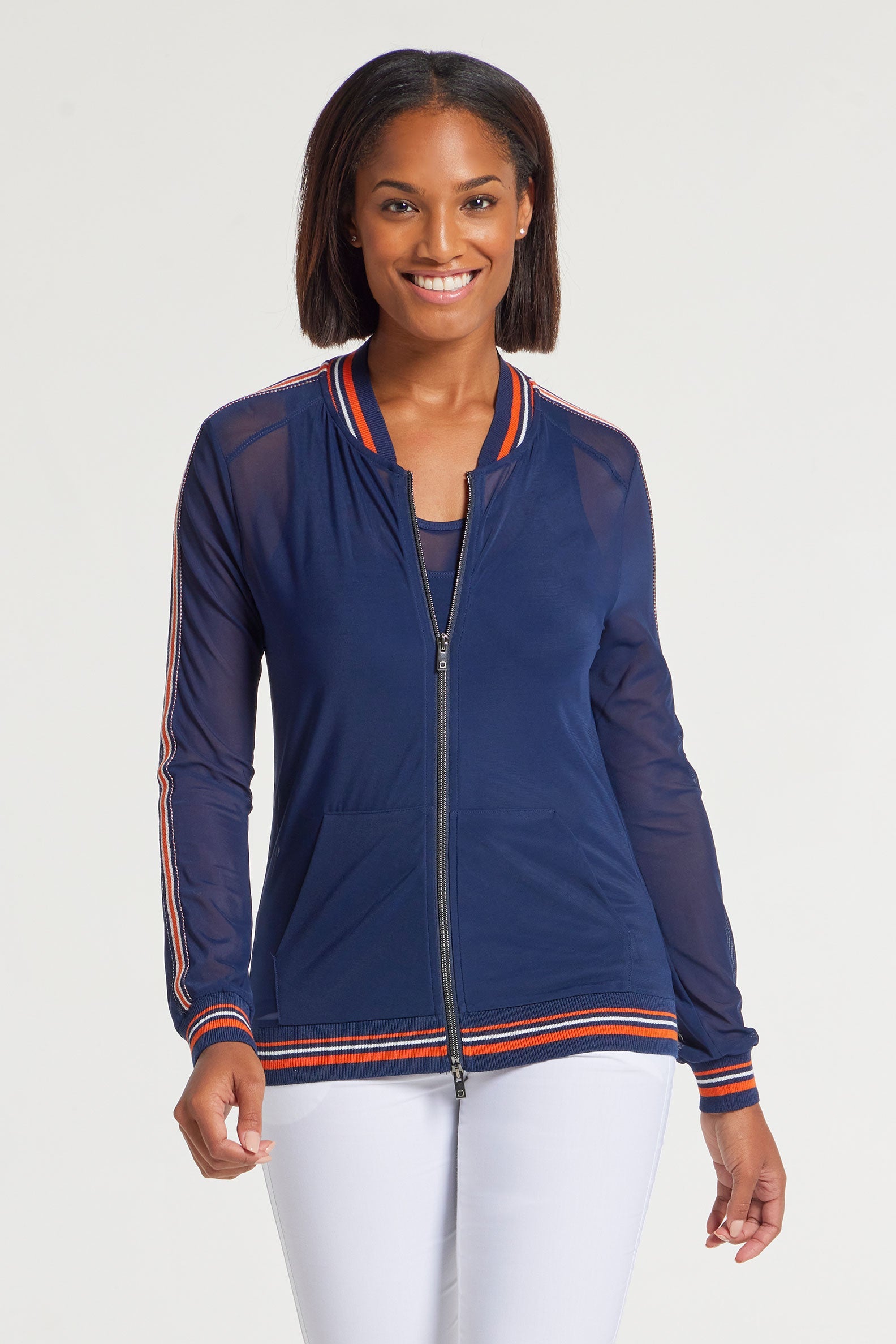 Navy|| Monica Jacket