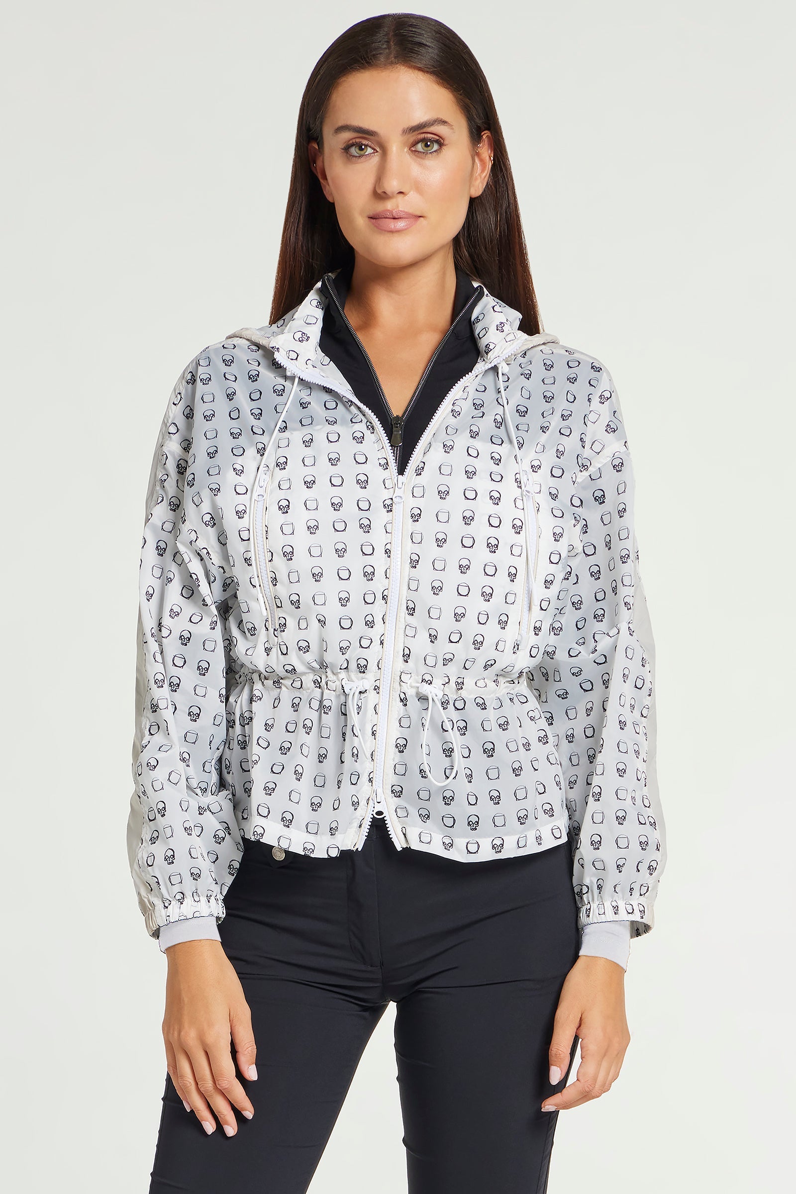 Skull Print || August Windbreaker Jacket