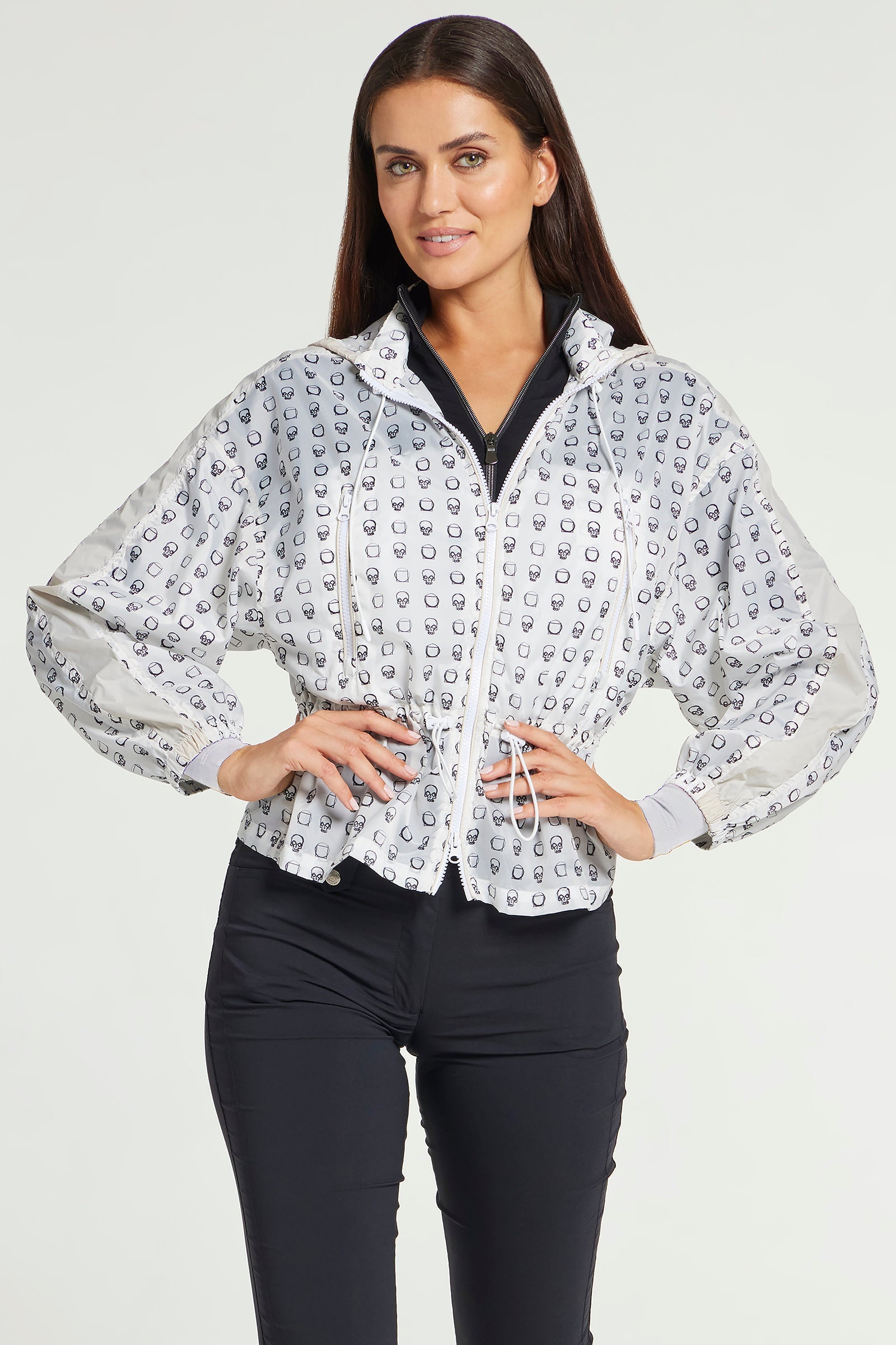 Skull Print || August Windbreaker Jacket