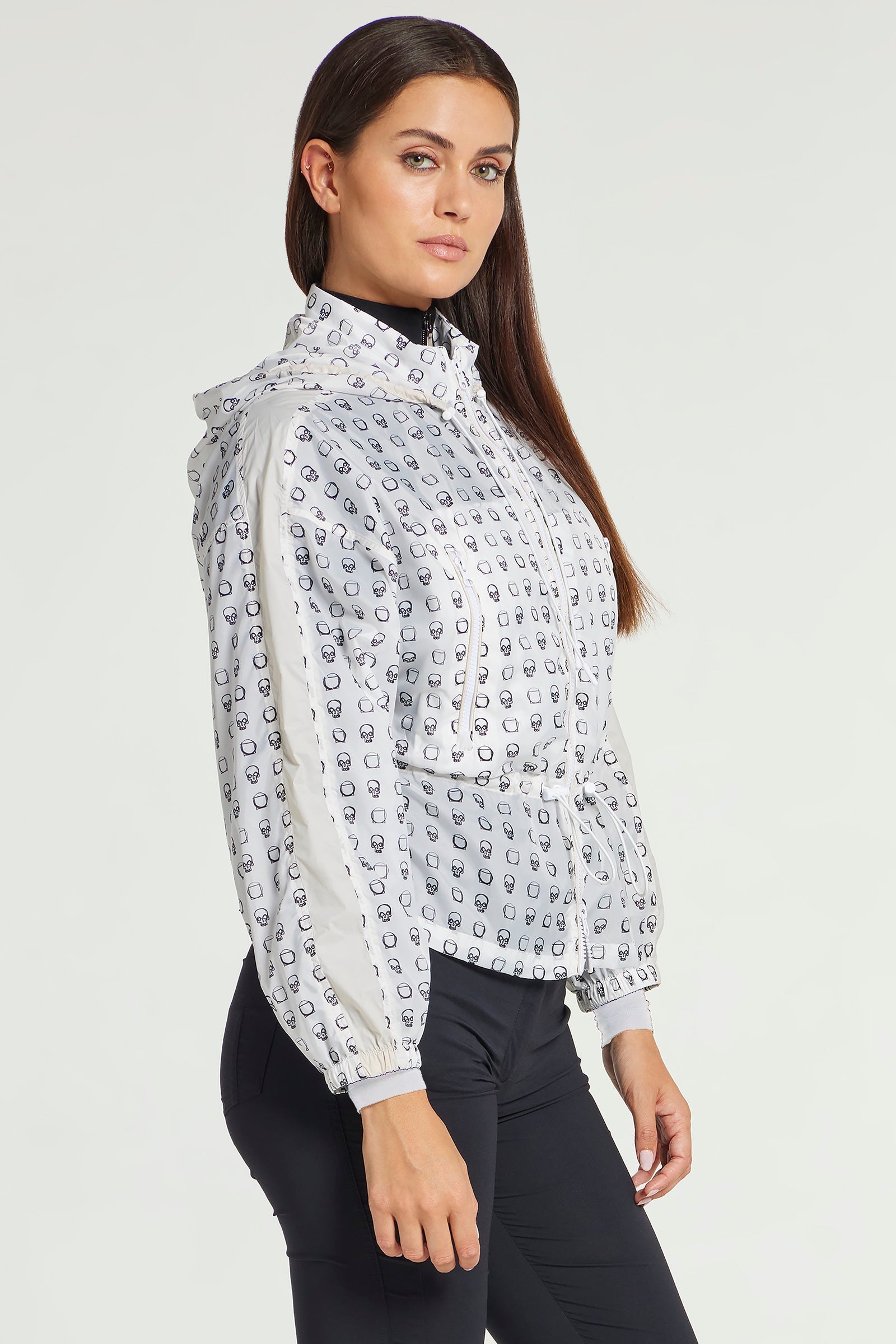 Skull Print || August Windbreaker Jacket
