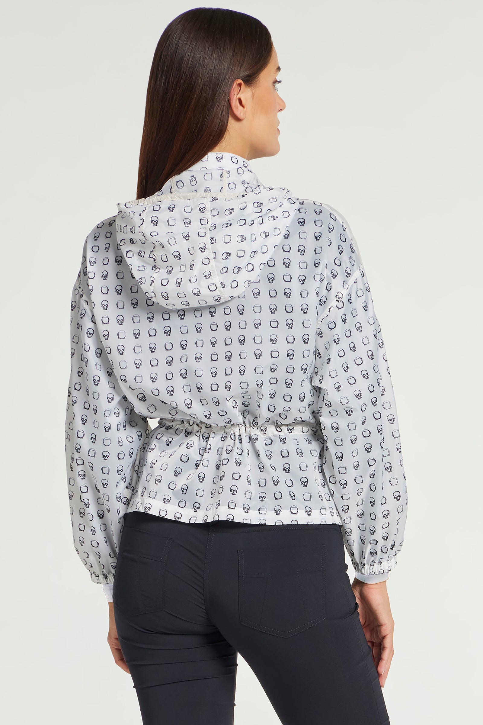 Skull Print || August Windbreaker Jacket