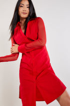 ATOMIC RED || Beth Honiara Dress