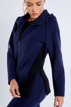 navy with black||