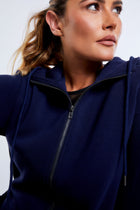 navy with black||