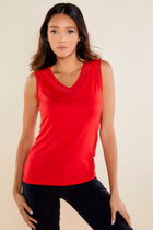 Atomic Red || Spring Jackson V-Neck Tank