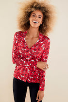 Poppy Floral Print || Printed Danica Super Jersey Long Sleeve