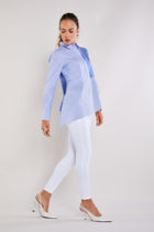 Mixed Blue Stripe || Saya Shirt