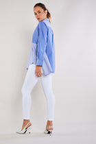 Mixed Blue Stripe || Saya Shirt