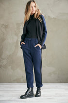 Navy with Black||