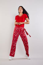 Poppy Floral Print || Moana Printed Pant