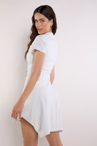 Stone || Charmaine Short Sleeve Saira Dress