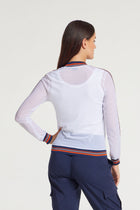 White|| Monica Mesh Jacket
