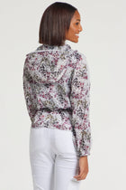 Abstract Giraffe || August Windbreaker Jacket
