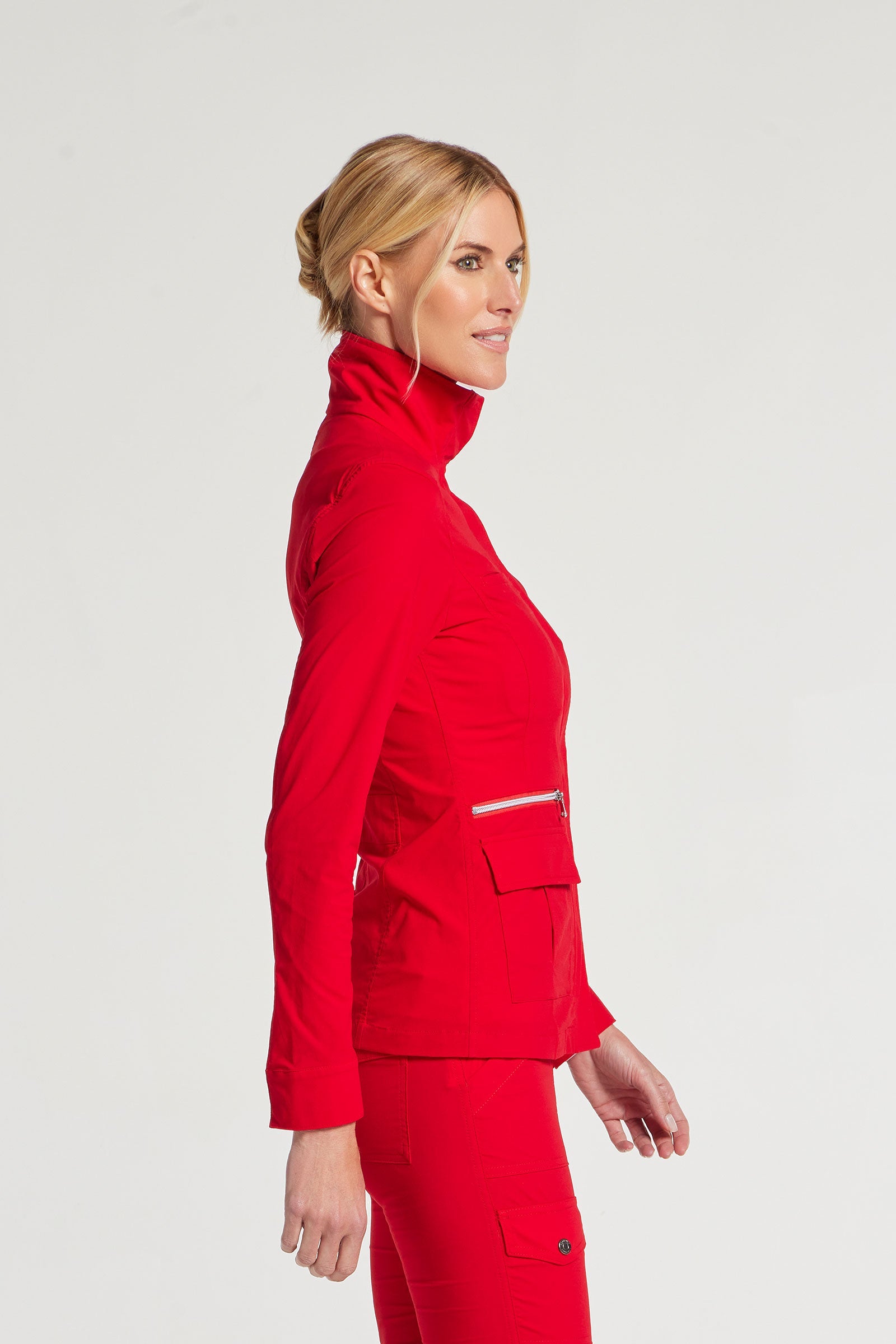 ATOMIC RED|| Summer Kenya Jacket