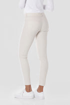 Stone/White || Luisa Stripe Saira Skinny Pant